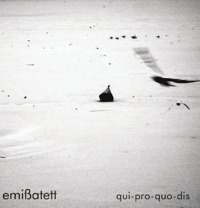 Emißatett qui-pro-quo-dis CD Cover (Schraum, 2013)